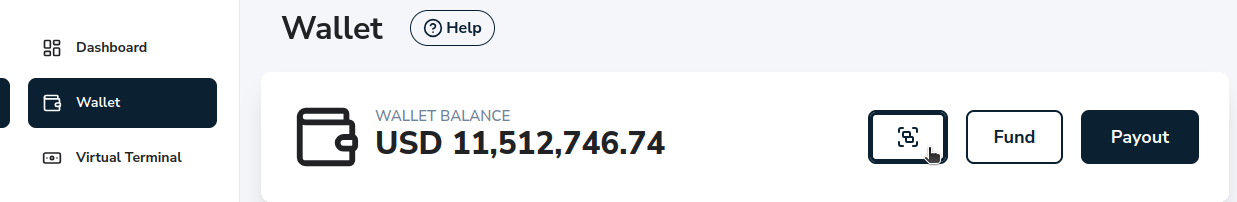 Wallet Batch Upload Icon